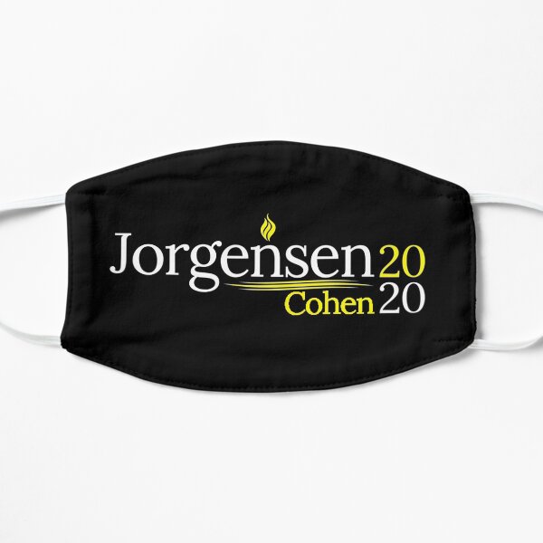 jo jorgensen cohen 2020 - libertarian Flat Mask