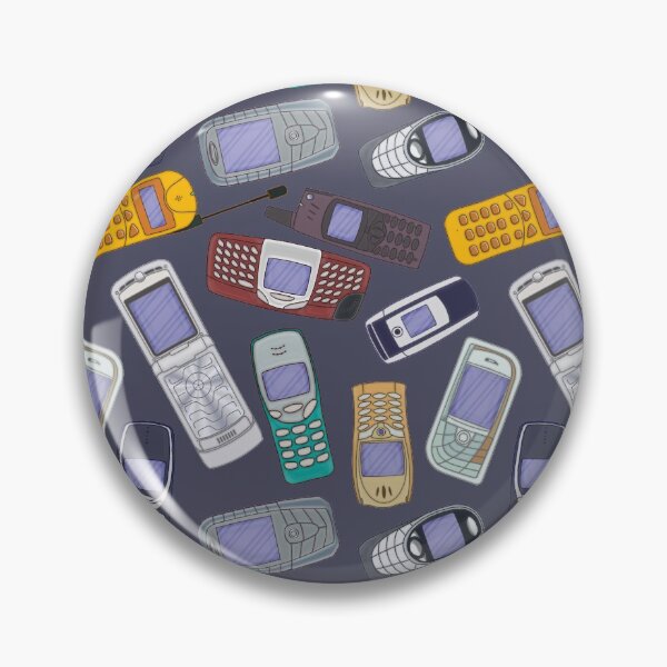 Item preview, Various Vintage Mobile Phones Pattern Illustration designed and sold by GiorgioN.