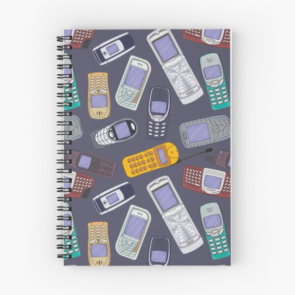 Item preview, Various Vintage Mobile Phones Pattern Illustration designed and sold by GiorgioN.