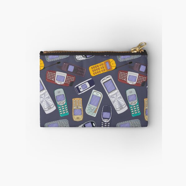 Item preview, Various Vintage Mobile Phones Pattern Illustration designed and sold by GiorgioN.
