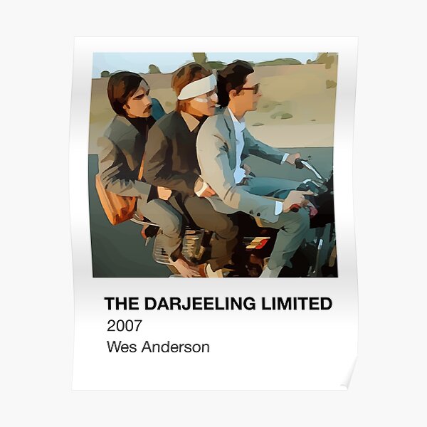 Pantone The Darjeeling Limited Poster for Sale by cinemafanatic