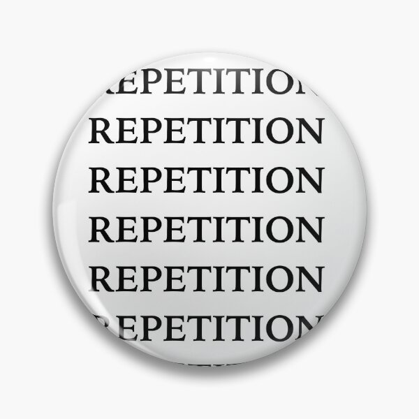 Item preview, Repetition designed and sold by cu-b3.