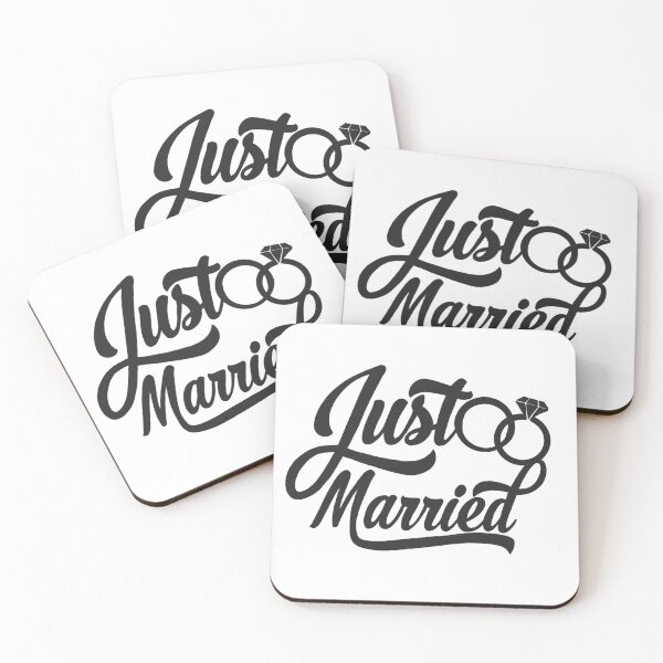 Item preview, Just married designed and sold by kaylasweeney.