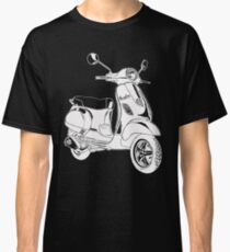 Modern Scooter Illustration Classic T-Shirt