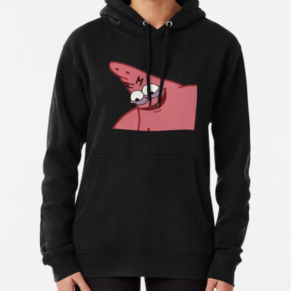wilder Patrick Meme Aufkleber Hoodie