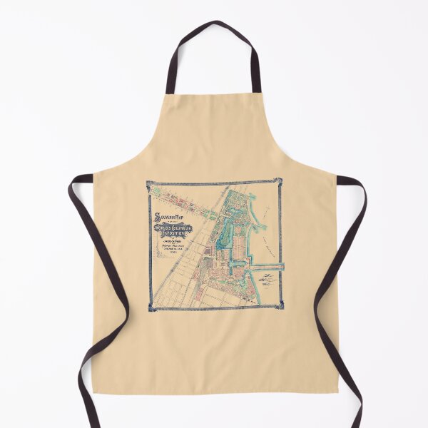 Item preview, Chicago World's Fair - Columbian Exposition Map - 1893 designed and sold by warishellstore.