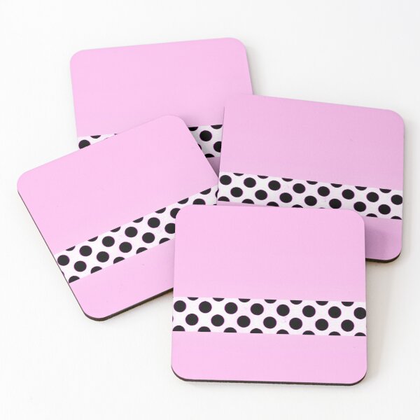 Item preview, Trendy Pink with Polka Dots designed and sold by MaryaMeerkat.