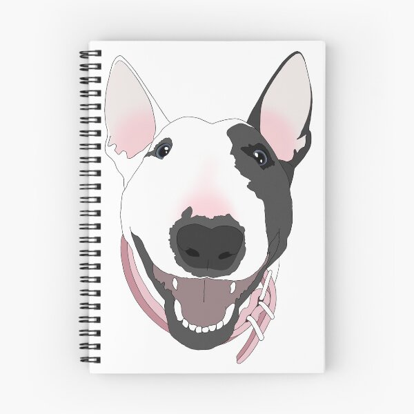 Item preview, Black and White Bull Terrier  designed and sold by Kokako.