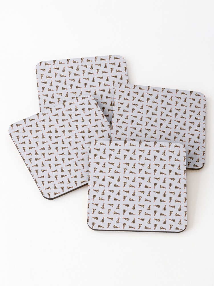 Thumbnail 1 of 5, Coasters (Set of 4), Handbells Everywhere — Coasters designed and sold by RingingRoom.