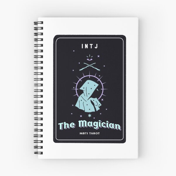 Item preview, MBTI Tarot Card: INTJ - The Magician designed and sold by JustMyTypeMBTI.