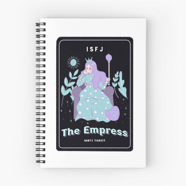 Item preview, MBTI Tarot Card: ISFJ - The Empress designed and sold by JustMyTypeMBTI.