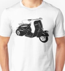 Classic Scooter Illustration Unisex T-Shirt
