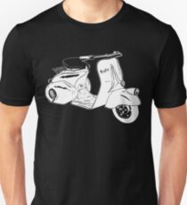Classic Scooter Illustration Unisex T-Shirt