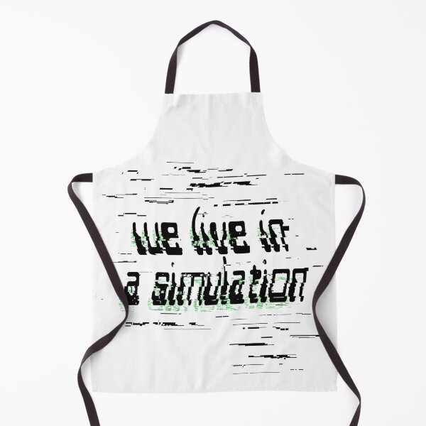Item preview, WE LIVE IN A SIMULATION designed and sold by GoPolarisStudio.
