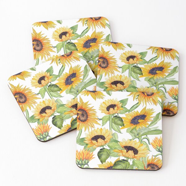 Item preview, sunflower art , watercolor designed and sold by MagentaRose.