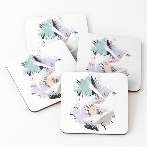 Item preview, Artsy Colorful Pastel Brush Stains designed and sold by perfidoincanto.