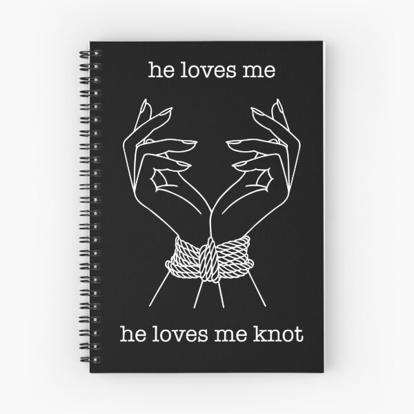 Item preview, He Loves Me He Loves Me Knot Rope Bunny designed and sold by SpreadForSatan.
