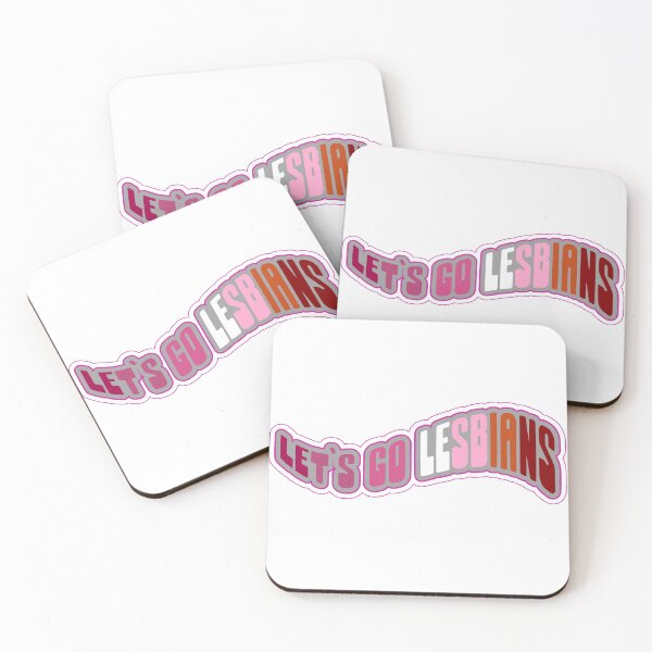 Item preview, Let`s go lesbians text flag design designed and sold by ellarosecreates.