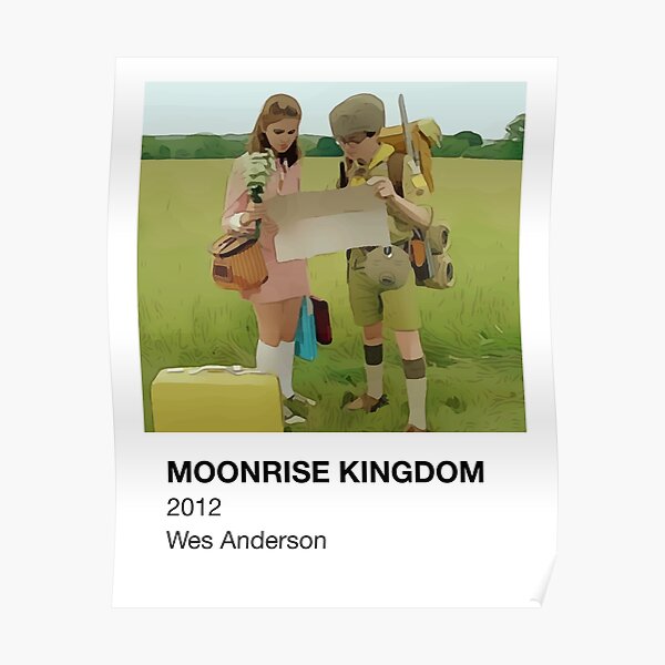 Pantone Moonrise Kingdom Póster