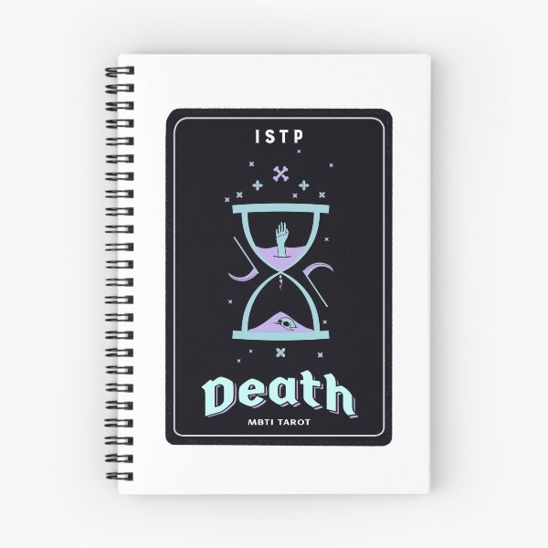 Item preview, MBTI Tarot Card: ISTP - Death designed and sold by JustMyTypeMBTI.
