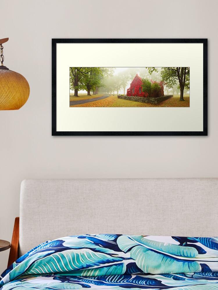 Thumbnail 1 of 7, Framed Art Print, Gostwyck Chapel, Armidale, New South Wales, Australia designed and sold by Michael Boniwell.