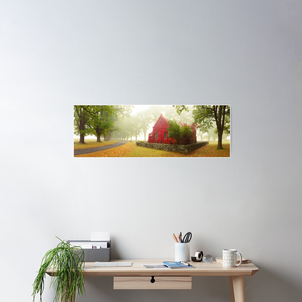 Gostwyck Chapel, Armidale, New South Wales, Australia Poster
