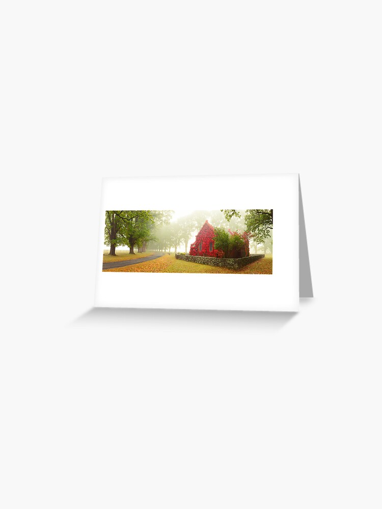 Thumbnail 1 of 2, Greeting Card, Gostwyck Chapel, Armidale, New South Wales, Australia designed and sold by Michael Boniwell.