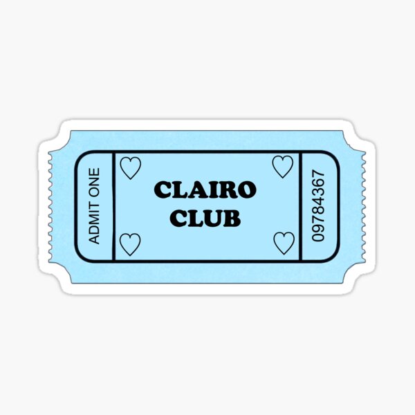 Love Club Ticket Stickers for Sale