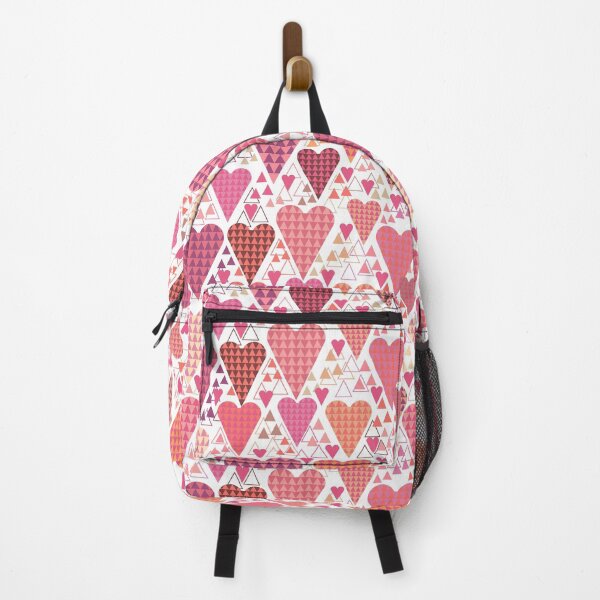 Item preview, Hearts and Triangles on white designed and sold by Palifino.