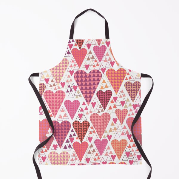 Item preview, Hearts and Triangles on white designed and sold by Palifino.