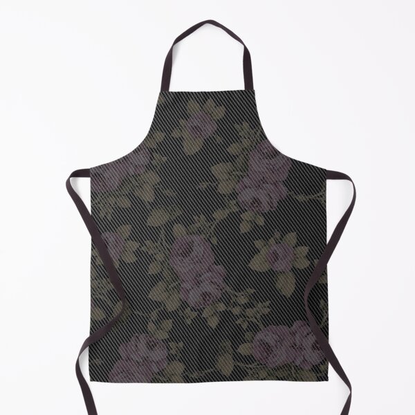 Item preview, Dark Floral Rose Pattern on Carbon Poster – Elegant Moody Art designed and sold by Road To Track.