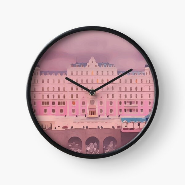 Pantone The Grand Budapest Hotel Clock