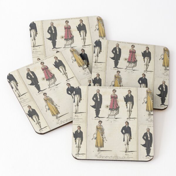 Item preview, The Five Positions Of Dancing Print designed and sold by trenemon.