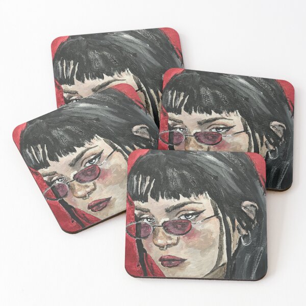 Item preview, Portrait of Girl designed and sold by arthippiehan.