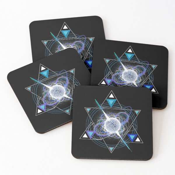 Item preview, Magnetar Neutron Star Astronomy Space Art designed and sold by cosmicvisitor.