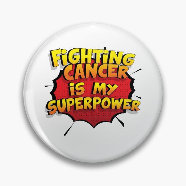 Item preview, Fighting Cancer is my Superpower Funny Design Fighting Cancer Gift designed and sold by Custom365.
