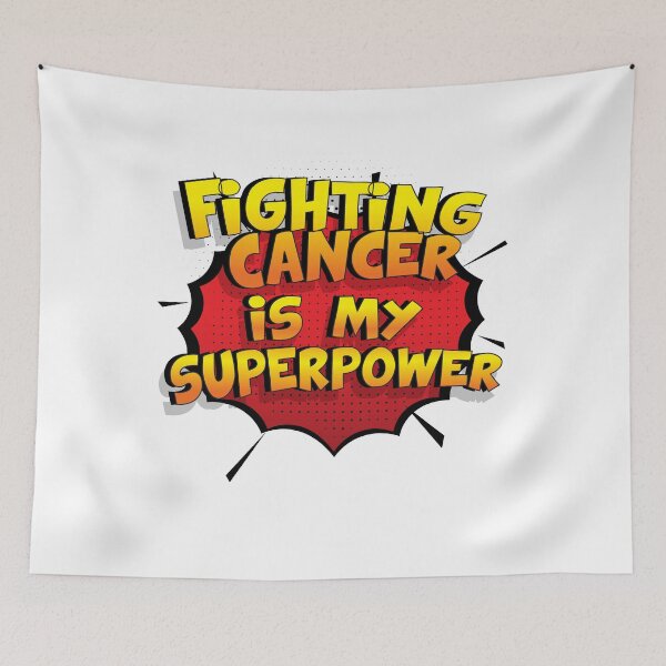 Item preview, Fighting Cancer is my Superpower Funny Design Fighting Cancer Gift designed and sold by Custom365.