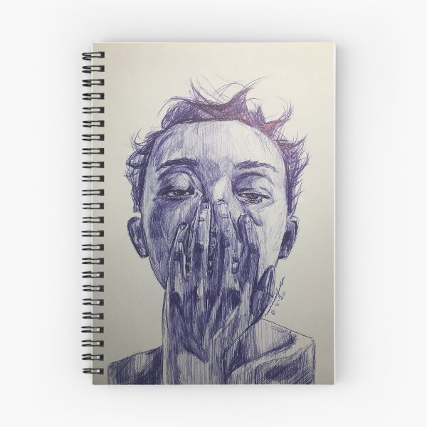 Item preview, Ballpoint Drawing of Girl designed and sold by arthippiehan.
