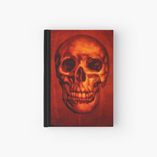 Skull - Pumpkin Carving Hardcover Journal