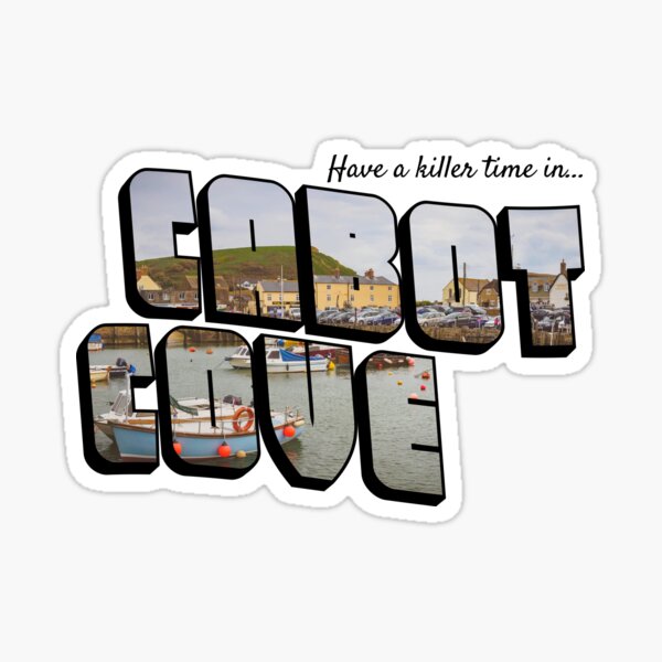 Have a Killer Time in Cabot Cove Sticker