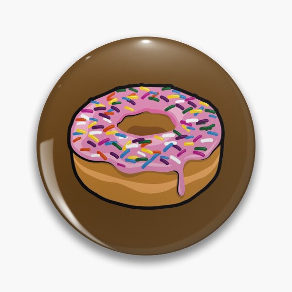 Item preview, Strawberry Frosted Donut designed and sold by Highonbricks.