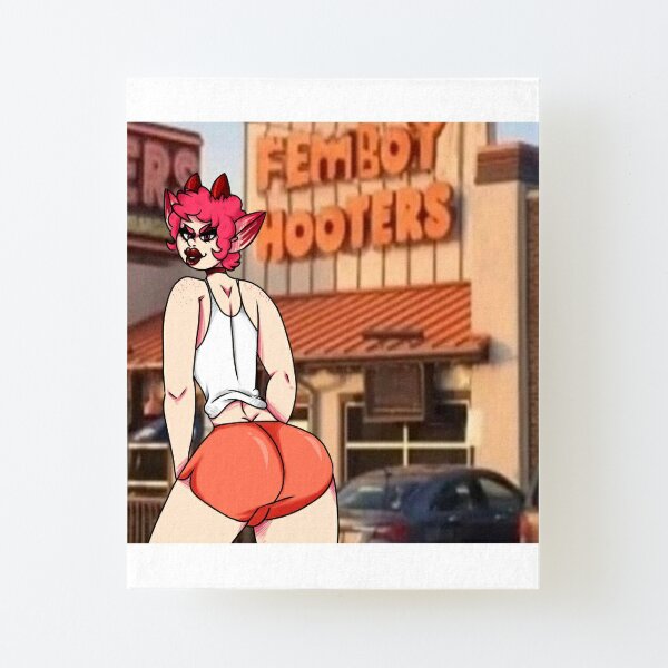 Femboy Mounted Prints | Redbubble