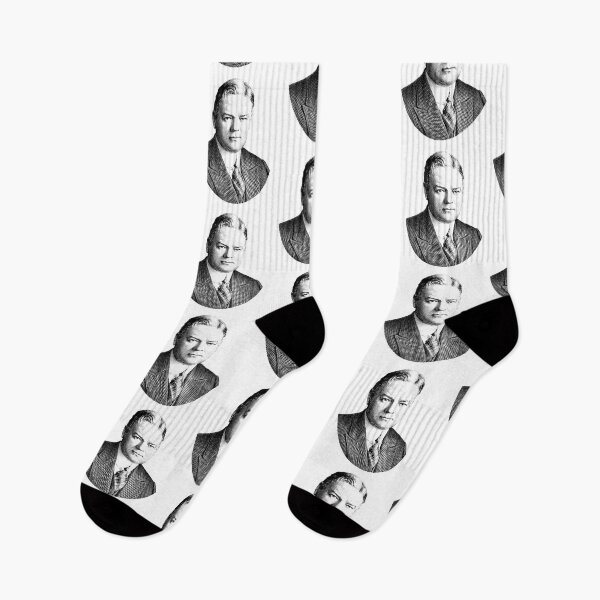 Item preview, President Herbert Hoover Graphic - Black And White designed and sold by warishellstore.