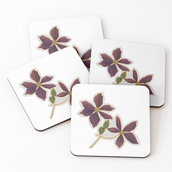 Item preview, Clematis Flower designed and sold by Lu-Hemphill.