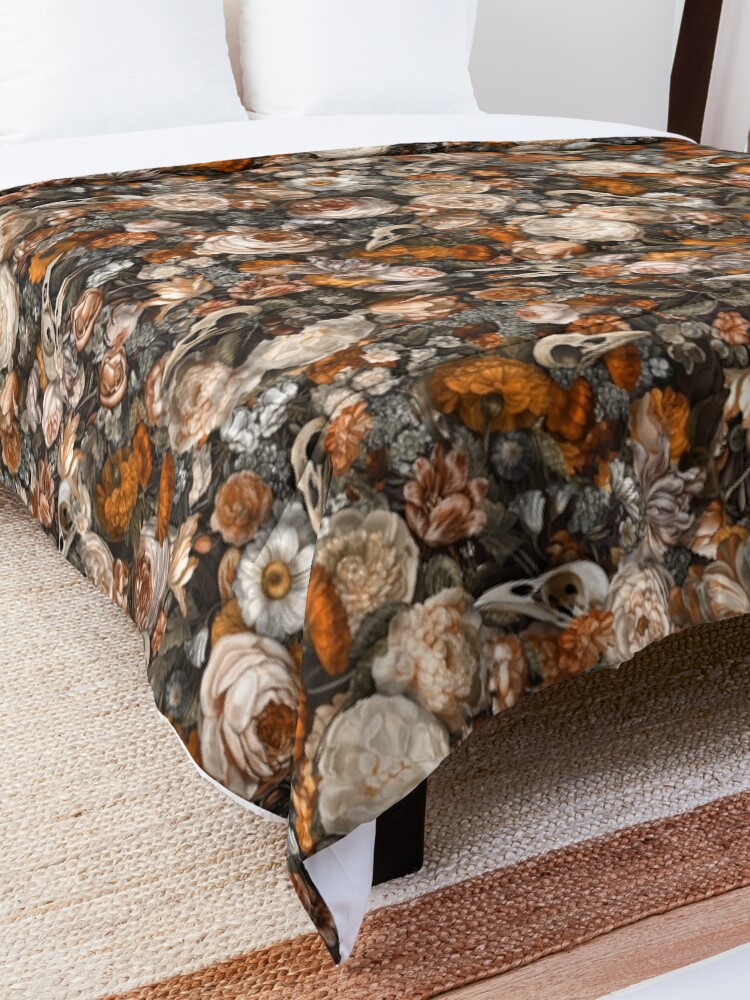 Alternate view of Baroque Macabre Comforter