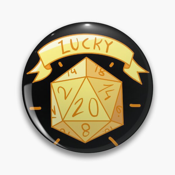 Item preview, Lucky 20 critical hit Yellow version designed and sold by cu-b3.