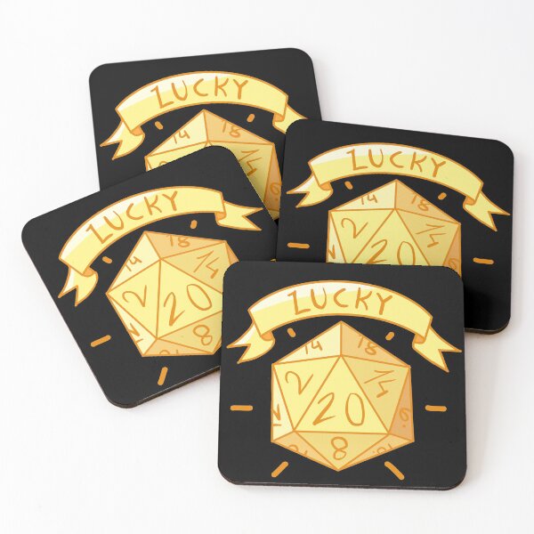 Item preview, Lucky 20 critical hit Yellow version designed and sold by cu-b3.