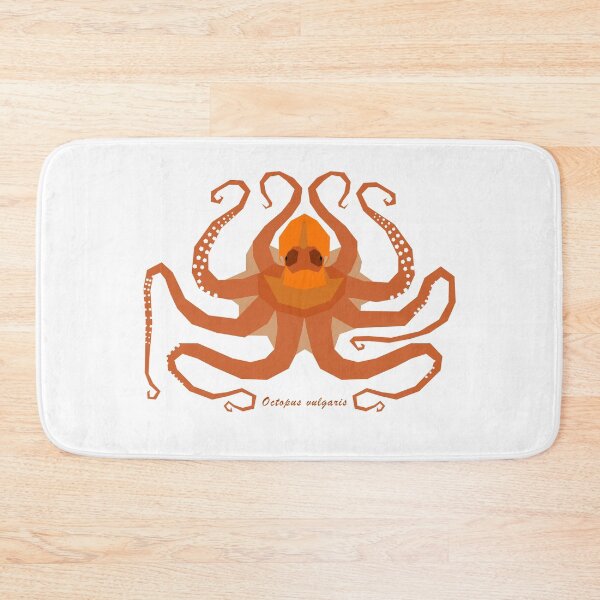 Item preview, Common Octopus Geometric Art with Scientific Name designed and sold by WildByNature.