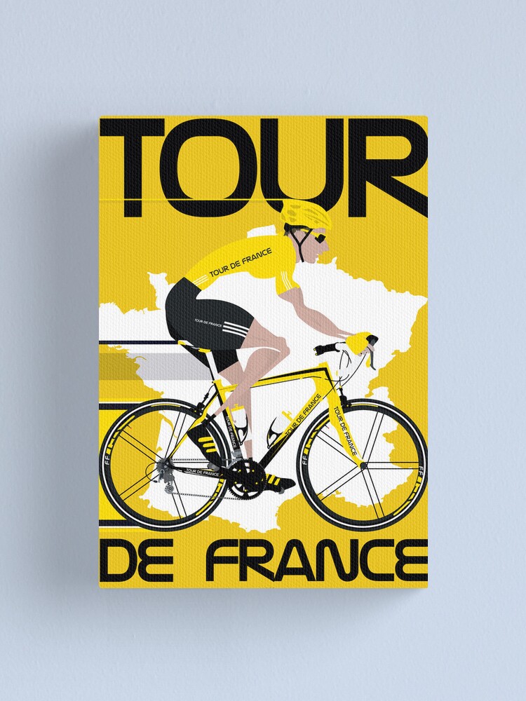 Alternate view of Tour De France Canvas Print