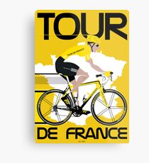 Lienzo metálico Tour de Francia
